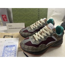 Gucci Men's Rhyton GG Multicolor Canvas Low Top
