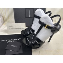 Saint Laurent 100mm Classic Tribute Patent Sandals