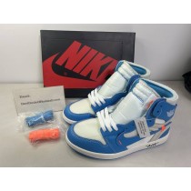 Air Jordan Retro 1 High OG Off-White UNC University Blue