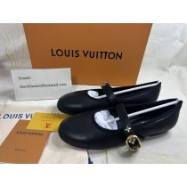 Louis Vuitton louis vuitton romy leather mary jane shoes