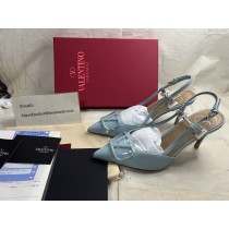 Valentino Garavani 80mm VLogo Signature slingback pumps 