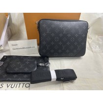 Genuine Louis Vuitton Trio Messenger Crossbody Bag