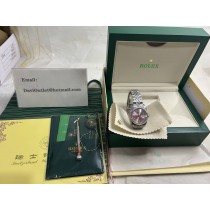 Rolex 278274 Datejust with Pink Diamond Dial on Jubilee 