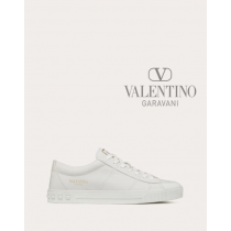 copy valentino canada yorkdale Cityplanet Calfskin Sneaker for Man in White