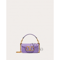 imitation valentino canada stores Locò Small Shoulder Bag In Calfskin for Woman in Wisteria