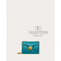 Buy fake valentino canada outlet One Stud Nappa Bag With Chain for Woman in Ultra Marine Green