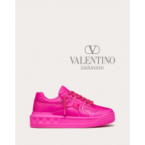 Buy replica Valentino toronto One Stud Xl Nappa Leather Low-top Sneaker for Man in Pink Pp