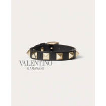 high quality fake valentino canada sale Rockstud Bracelet for Woman in Black