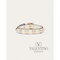 cheap fake valentino canada store Rockstud Bracelet for Woman in Light Ivory