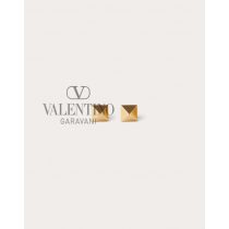 cheap knokcoff valentino canada outlet Rockstud Metal Earrings for Woman in Gold