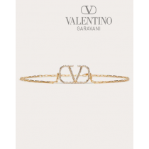 Knock off valentino canada store Vlogo Signature Chain Belt for Woman in Gold