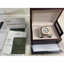 Audemars Piguet Royal Oak Offshore Men Watch 44mm Gold White