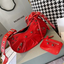 Balenciaga Le Cagole XS Shoulder Bag Red