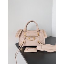 Balenciaga Mini Classic City Bag Lambskin Pink