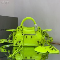 Balenciaga Neo Cagole Small Tote Bag Green