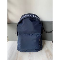 Balenciaga Wheel Logo Backpack Navy Blue