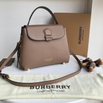 Burberry Camberley Leather Tote Bag Brown