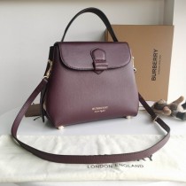 Burberry Camberley Leather Tote Bag Burgundy