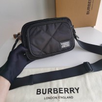 Burberry Diamond-Quilted Crossbody Bag
