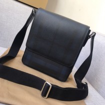 Burberry London Check Crossbody Bag Black Blue