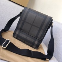 Burberry London Check Crossbody Bag Black Coffee