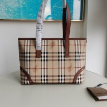 Burberry London Haymarket Check Tote Bag