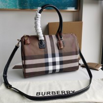 Burberry Medium Check Bowling Bag