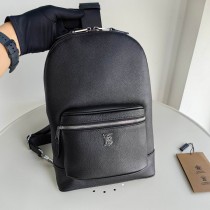 Burberry Men TB Backpack Black