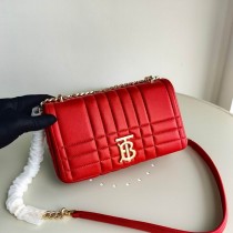 Burberry Small Lola Bag Red