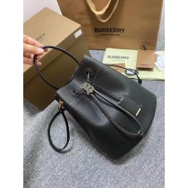 Burberry Small TB Bucket Bag Black