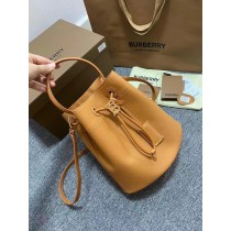 Burberry Small TB Bucket Bag Briar Brown