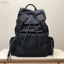 Burberry The Rucksack Large Backpack Navy