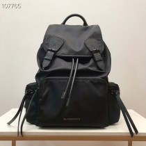 Burberry The Rucksack Large Backpack Black