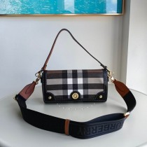 Burberry Top Handle Note Bag Black