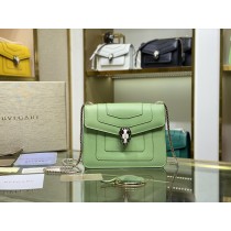 Bvlgari Serpenti Forever Crossbody Bag Light Green