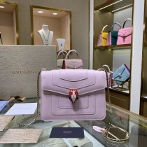 Bvlgari Serpenti Forever Crossbody Bag Pink