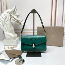 Bvlgari Serpenti Forever East-West Shoulder Bag Green