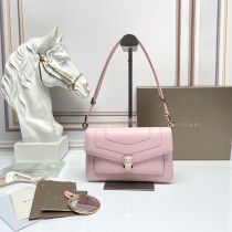 Bvlgari Serpenti Forever East-West Shoulder Bag Light Pink