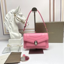Bvlgari Serpenti Forever East-West Shoulder Bag Pink