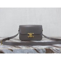 Celine Classique Triomphe Bag Natural Calfskin Grey