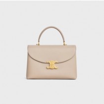 Celine Medium Nino Bag In Supple Calfskin Cappuccino