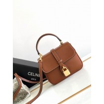 Celine Medium Tabou Smooth Calfskin Tan