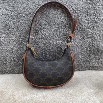 Celine Mini Ava Bag Triomphe Black 16CM