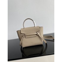Celine Pico Belt Bag Grained Calfskin Light Taupe
