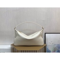 Celine Romy Bag In Supple Leather White