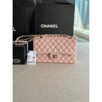 Chanel Classic Handbag A01112 Caviar Skin Pink