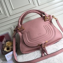 Chloé Marcie Double Carry Bag Pink