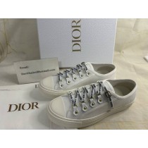 Dior Walk'n'Dior Sneakers Women Canvas White