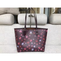 Coach Reversible City Tote Primrose Floral Print