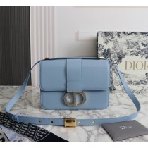 Dior 30 Montaigne Bag Box Calfskin Blue
